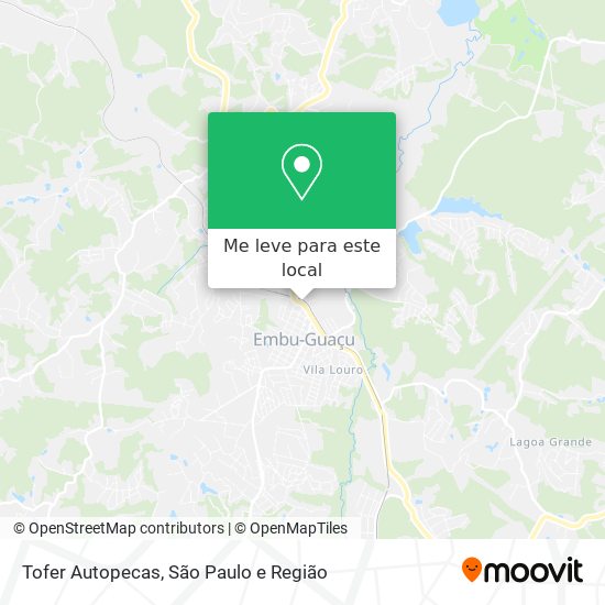 Tofer Autopecas mapa