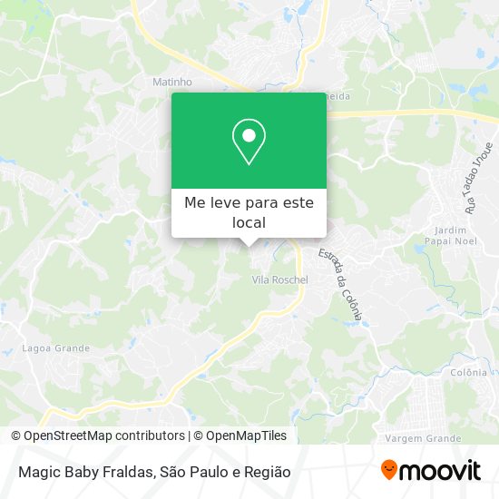 Magic Baby Fraldas mapa