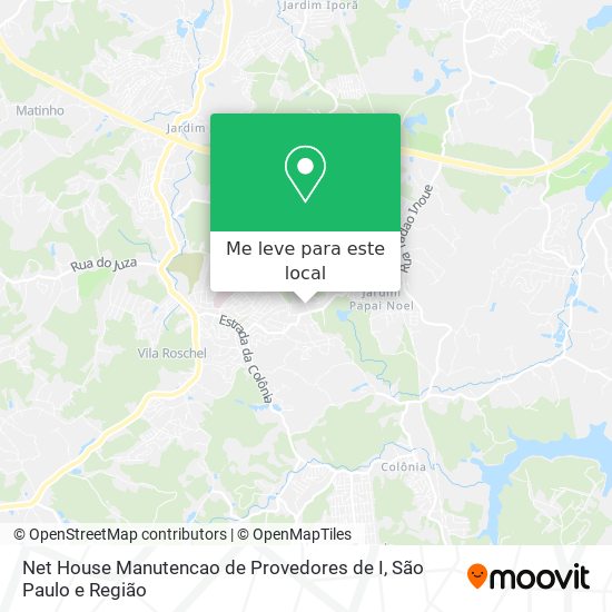 Net House Manutencao de Provedores de I mapa