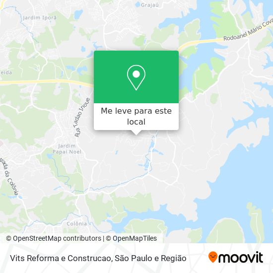 Vits Reforma e Construcao mapa