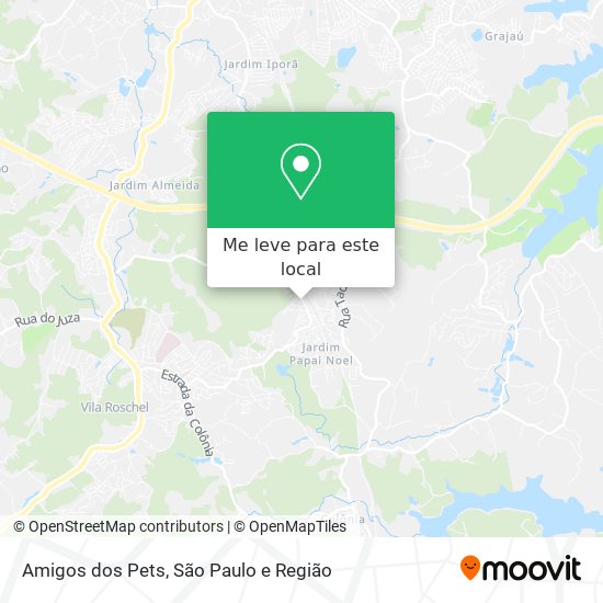 Amigos dos Pets mapa