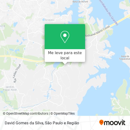 David Gomes da Silva mapa