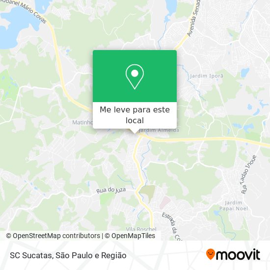 SC Sucatas mapa