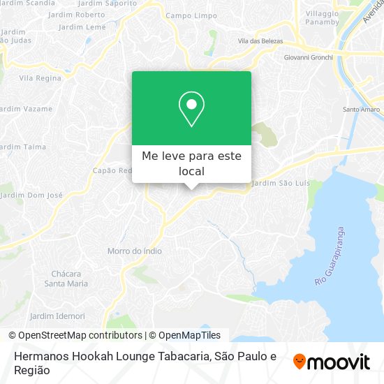 Hermanos Hookah Lounge Tabacaria mapa