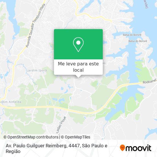 Av. Paulo Guilguer Reimberg, 4447 mapa