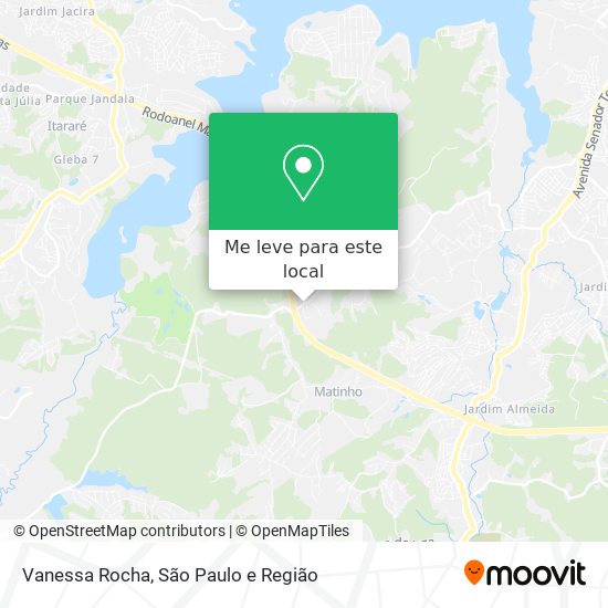 Vanessa Rocha mapa