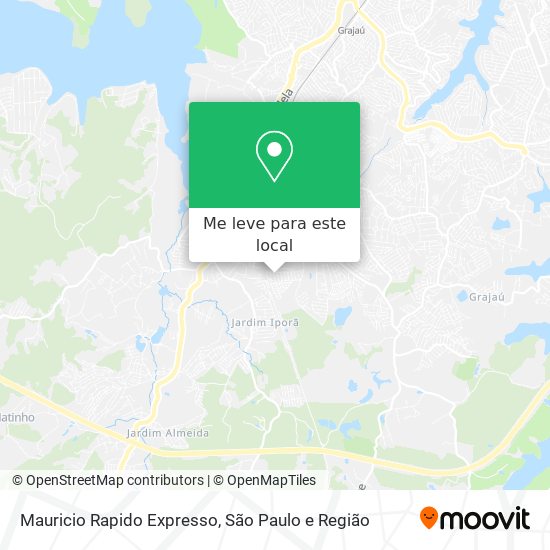 Mauricio Rapido Expresso mapa