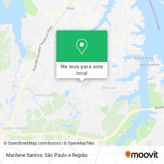 Marilene Santos mapa