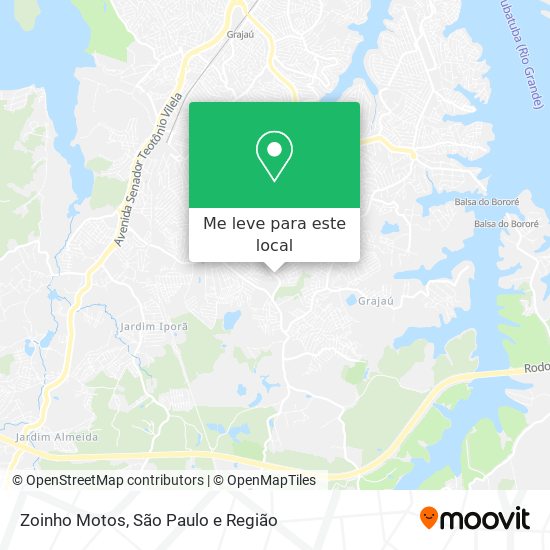 Zoinho Motos mapa