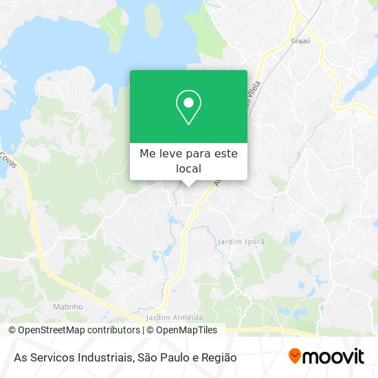 As Servicos Industriais mapa