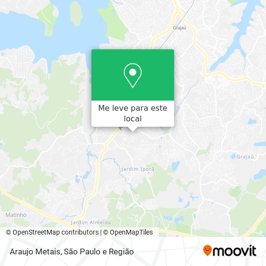 Araujo Metais mapa