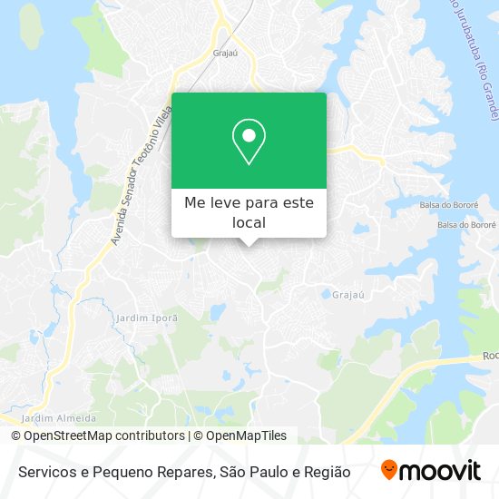 Servicos e Pequeno Repares mapa