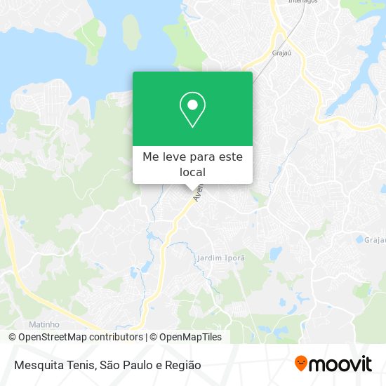 Mesquita Tenis mapa