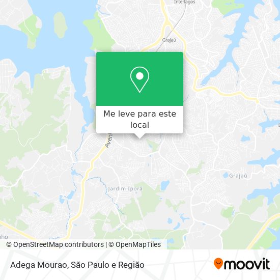 Adega Mourao mapa