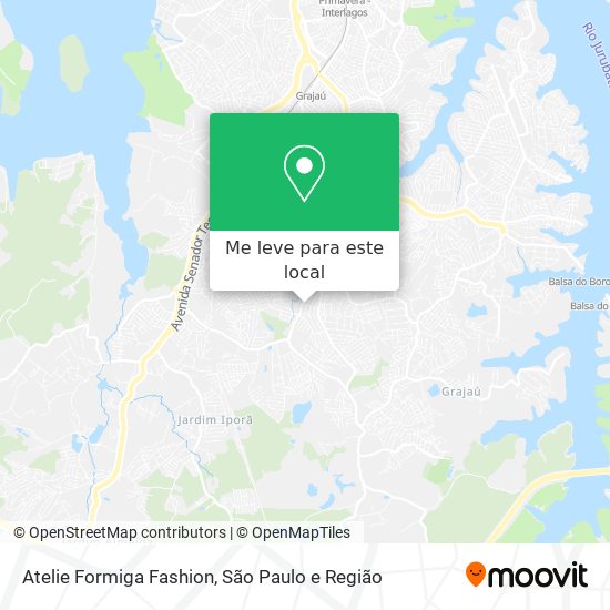 Atelie Formiga Fashion mapa