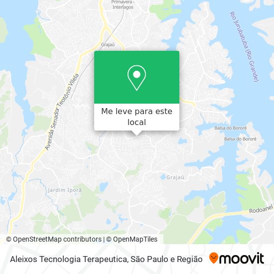 Aleixos Tecnologia Terapeutica mapa