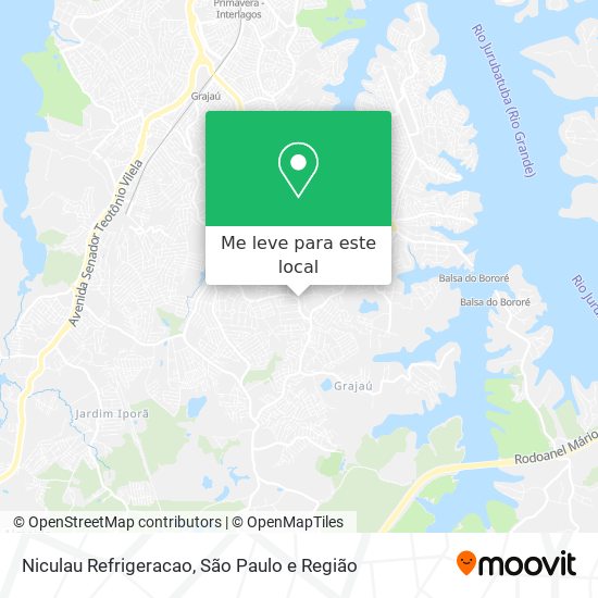 Niculau Refrigeracao mapa