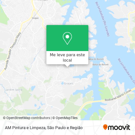 AM Pintura e Limpeza mapa