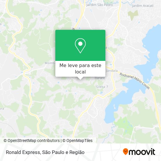 Ronald Express mapa