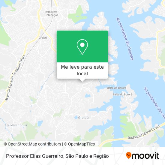 Professor Elias Guerreiro mapa