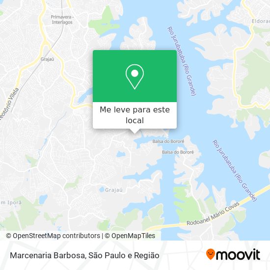 Marcenaria Barbosa mapa