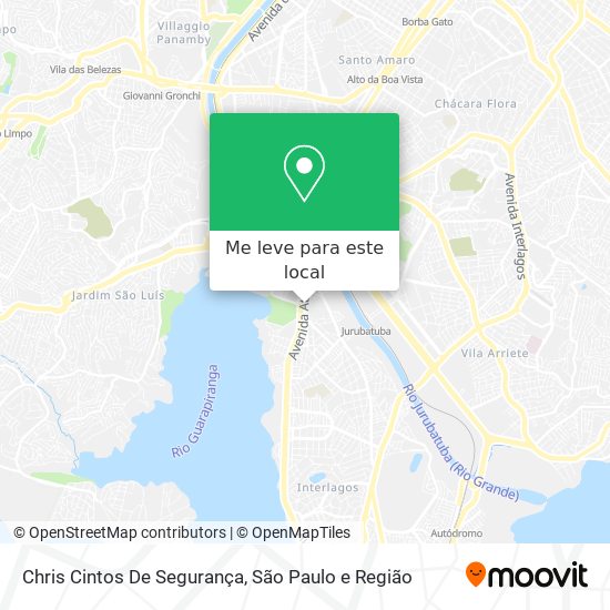 Chris Cintos De Segurança mapa