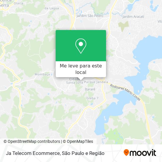 Ja Telecom Ecommerce mapa