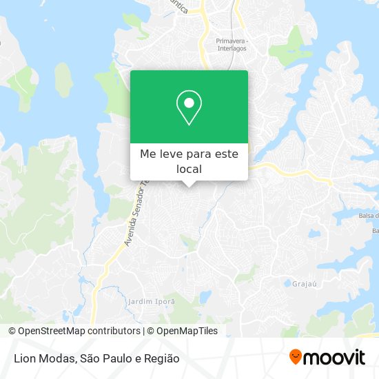 Lion Modas mapa