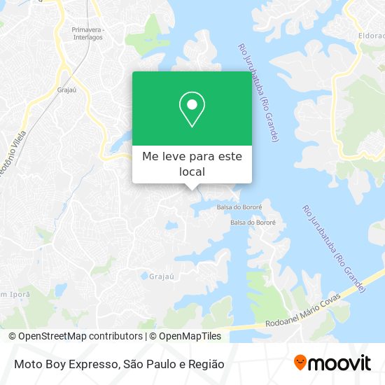 Moto Boy Expresso mapa