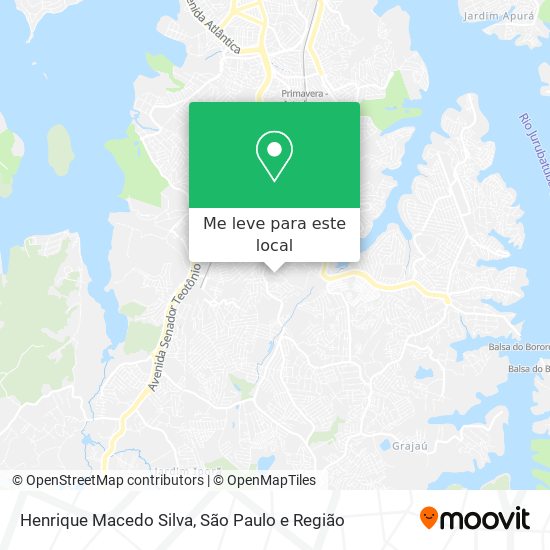 Henrique Macedo Silva mapa