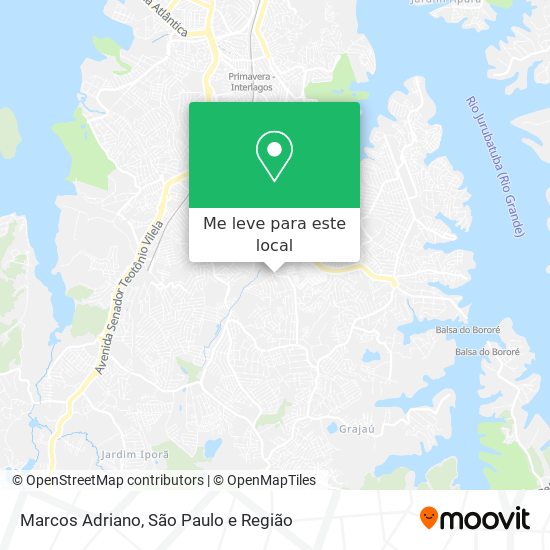 Marcos Adriano mapa