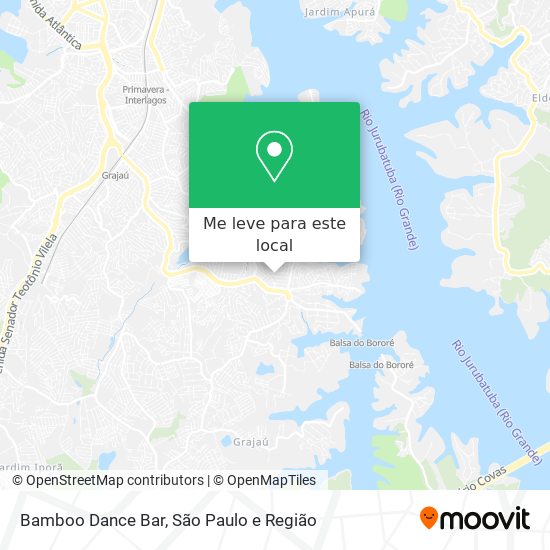 Bamboo Dance Bar mapa