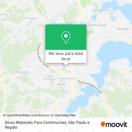 Alceu Materiais Para Construcoes mapa