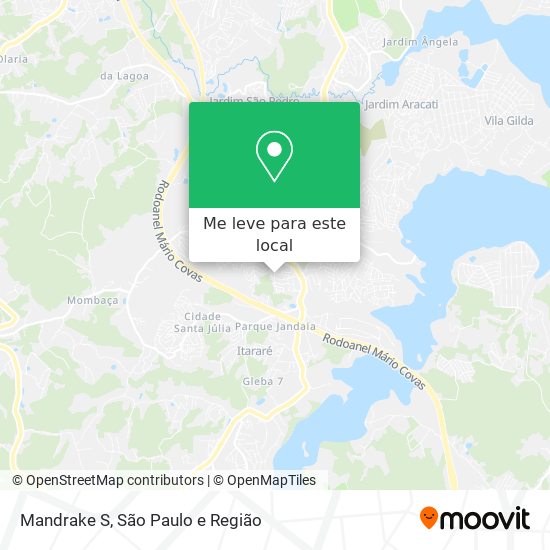 Mandrake S mapa