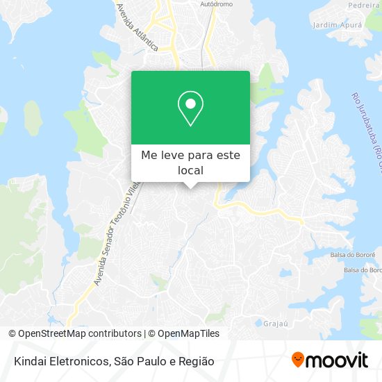 Kindai Eletronicos mapa