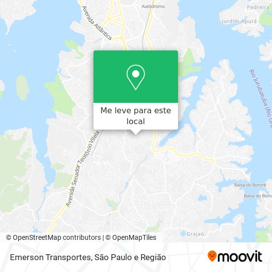 Emerson Transportes mapa