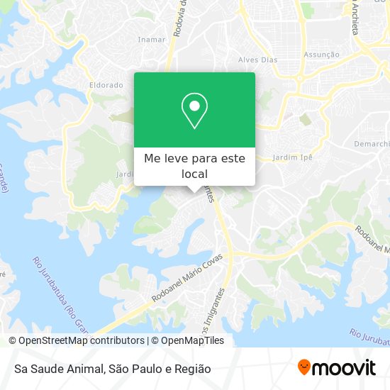 Sa Saude Animal mapa