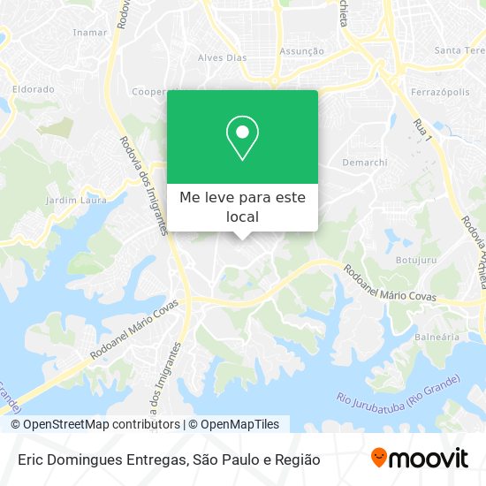 Eric Domingues Entregas mapa