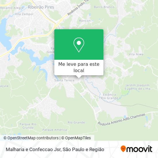 Malharia e Confeccao Jsr mapa