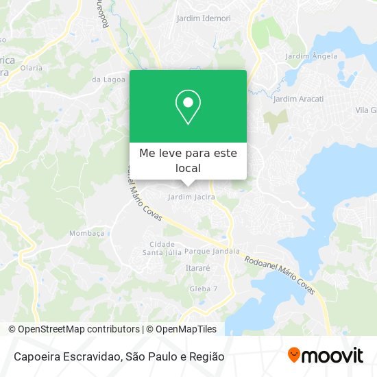 Capoeira Escravidao mapa