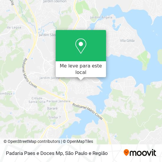 Padaria Paes e Doces Mp mapa