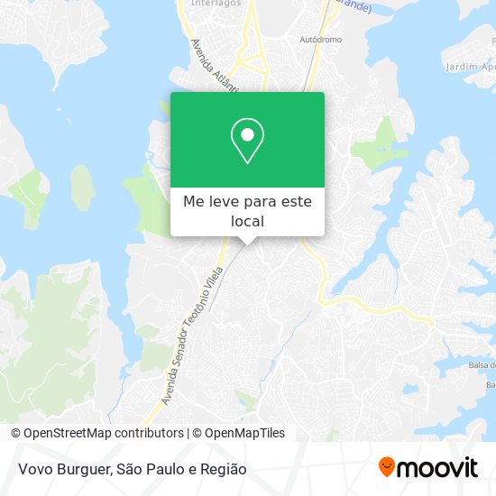 Vovo Burguer mapa