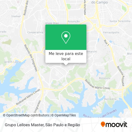 Grupo Leiloes Master mapa