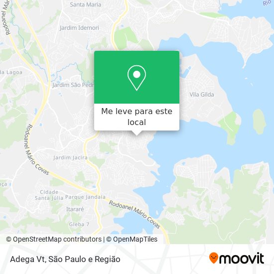 Adega Vt mapa