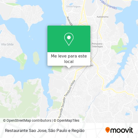 Restaurante Sao Jose mapa