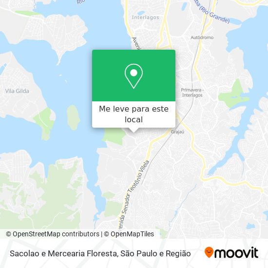 Sacolao e Mercearia Floresta mapa