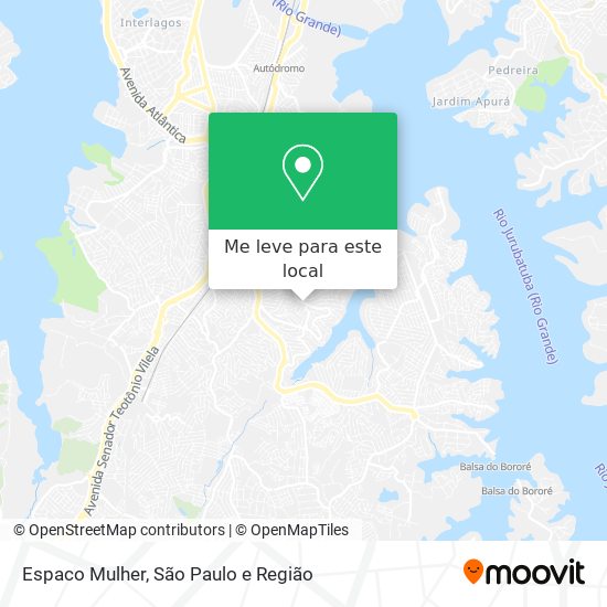 Espaco Mulher mapa