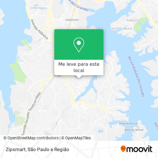 Zipsmart mapa