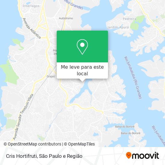 Cris Hortifruti mapa
