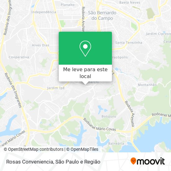 Rosas Conveniencia mapa